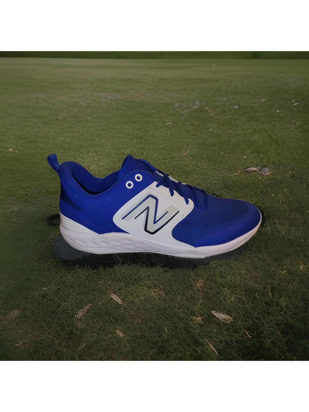New Balance Mens Sz 14 Fresh Foam X 3000 v6 Baseball Metal Cleats L3000TB6 Blue